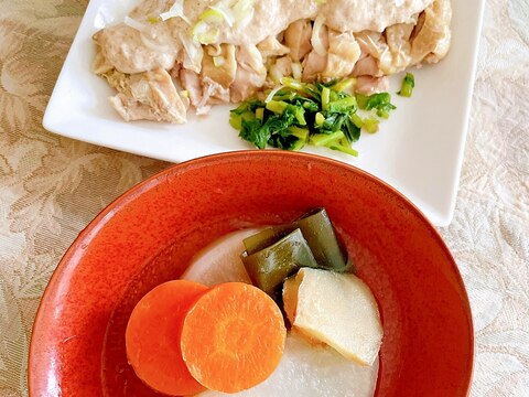 圧力鍋☆大根の生姜スープ